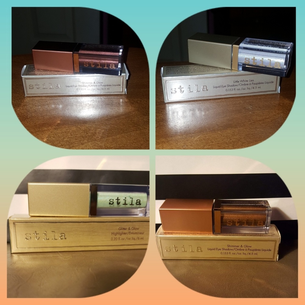 Stila Liquid Eyeshadows & Liquid Highlighter